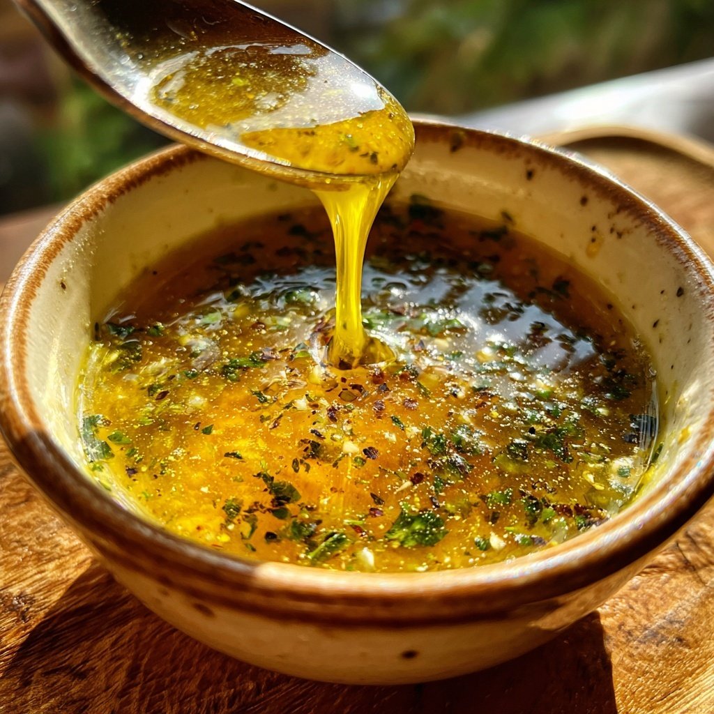Garlic Herb Lemon Vinaigrette