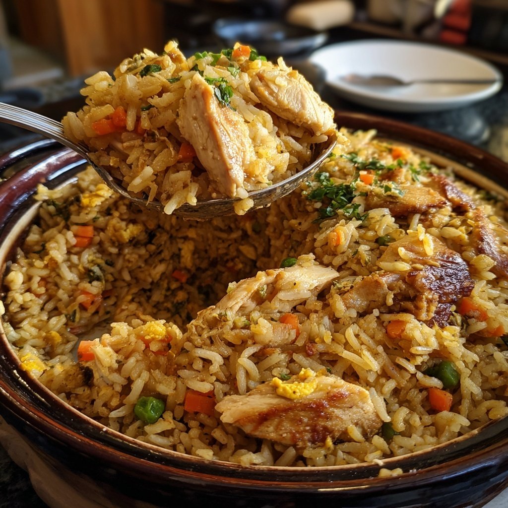 One Pot Chicken Rice