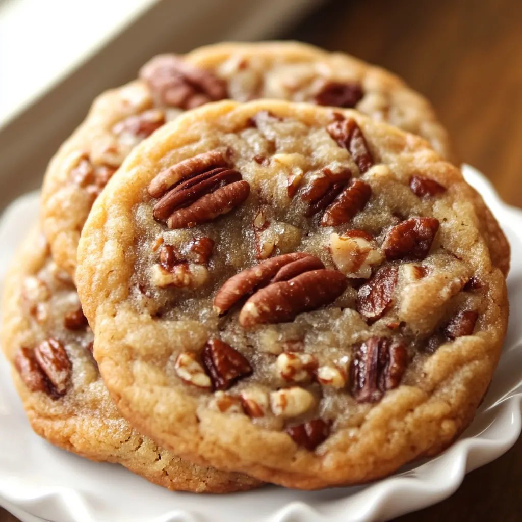 Easy Pecan Pie Cookies