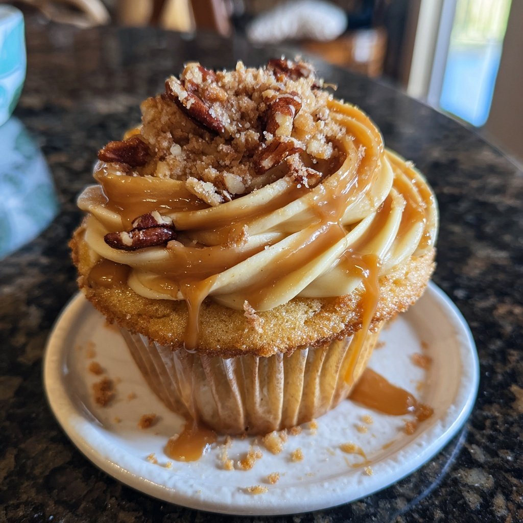 Butter Pecan Cupcake Dream