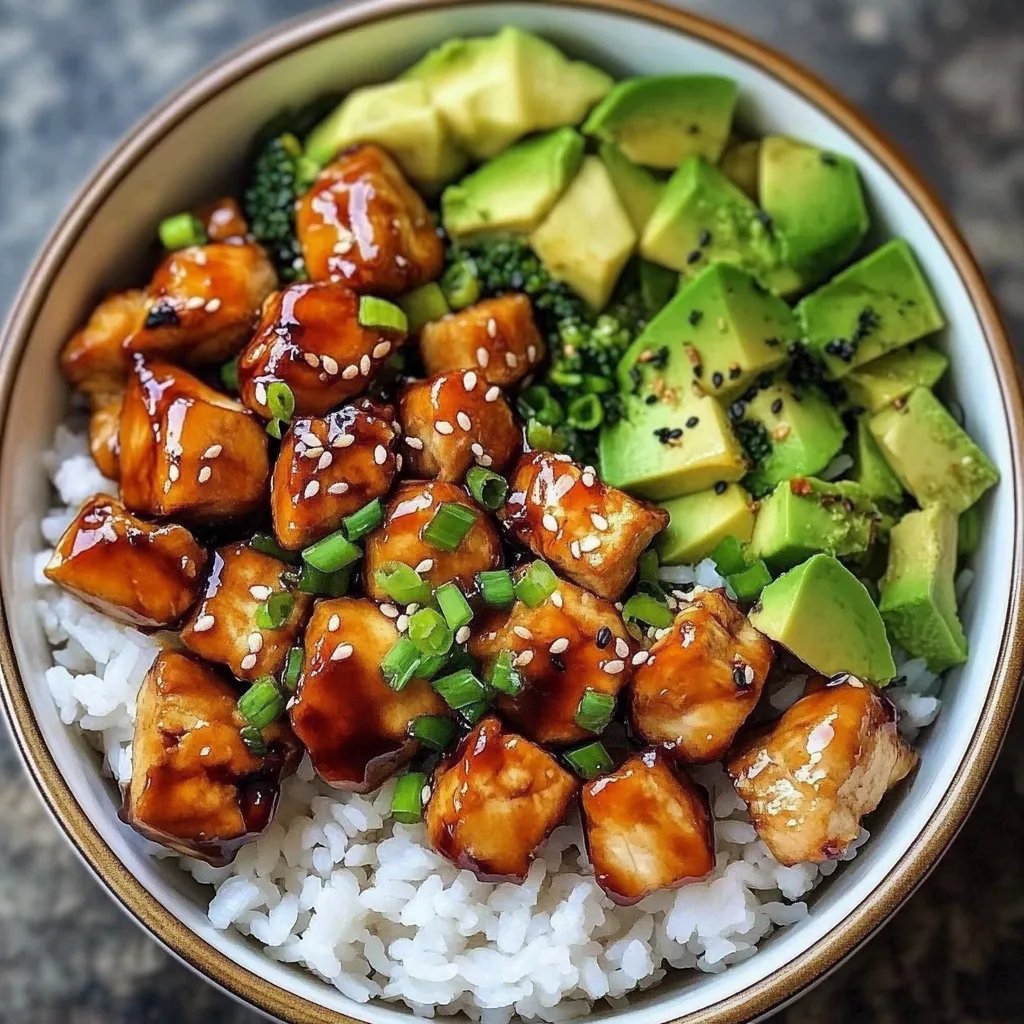 Sticky Chicken Rice Bowls: The Ultimate Amazing Recipe