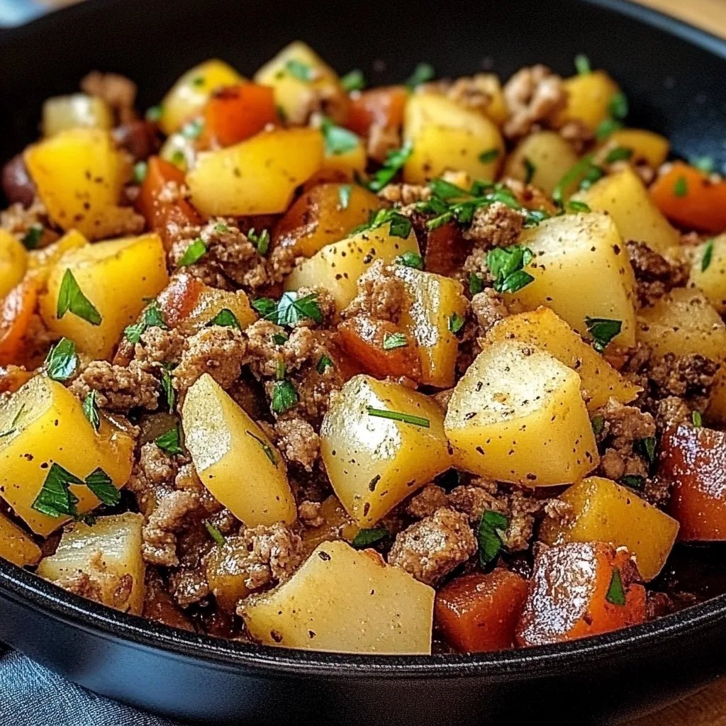 Easy One-Pan Ground Turkey & Potatoes Meal: An Amazing Ultimate Recipe