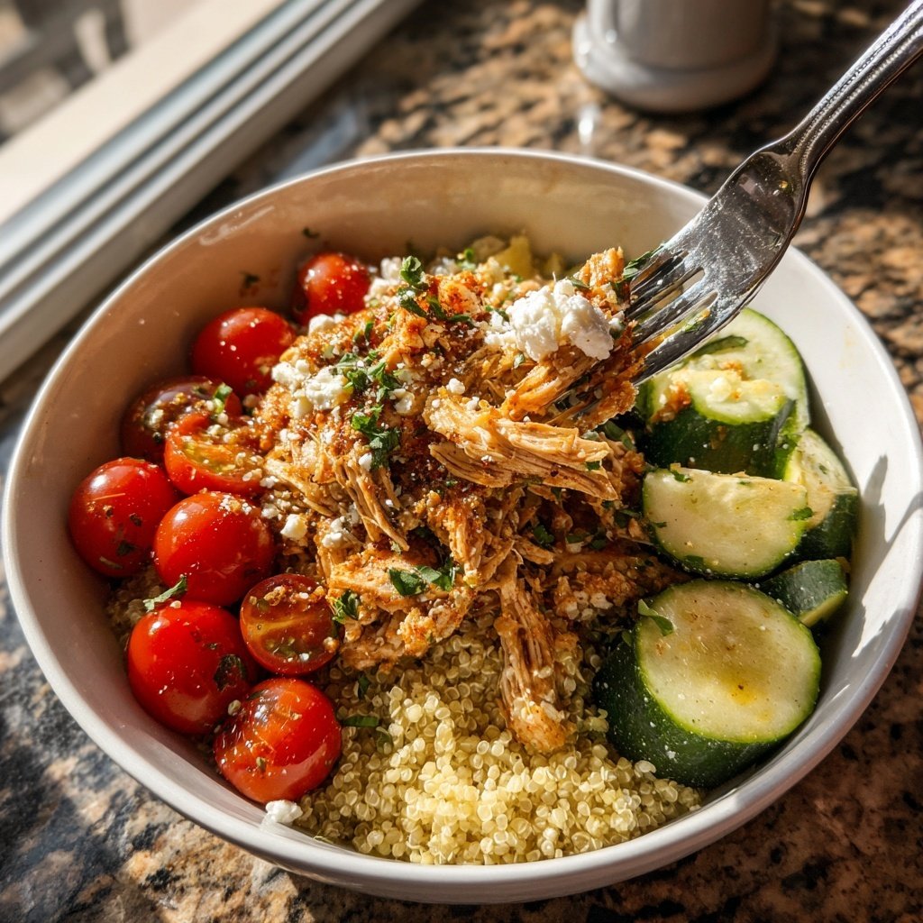 Greek Chicken Grain Bowl
