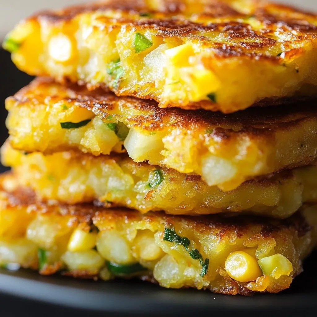 Zucchini Corn Fritters