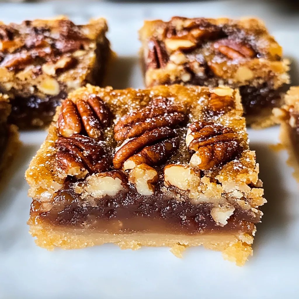 Lazy Girl Pecan Pie Bars: An Amazing Ultimate Recipe