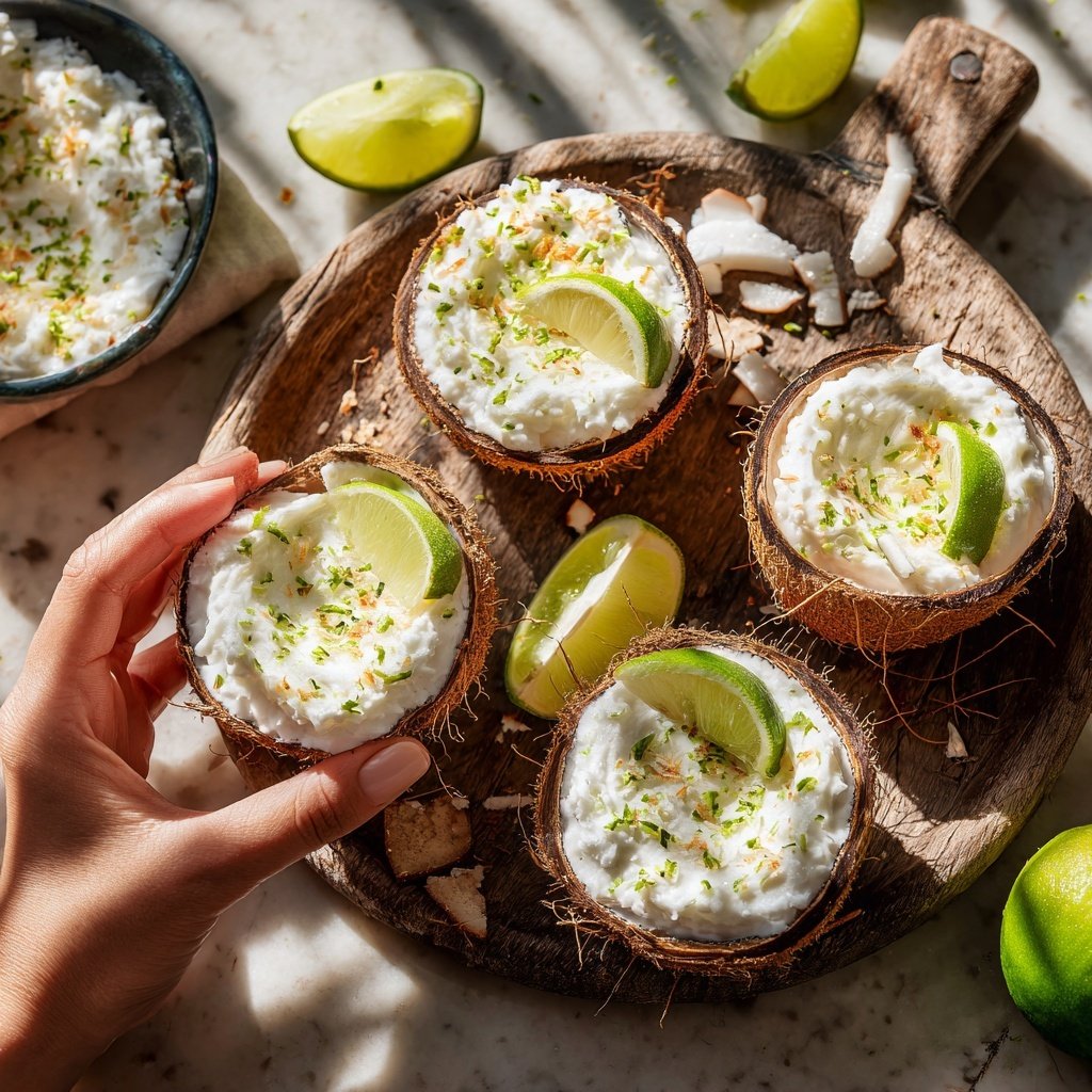 Coconut Lime Spring Treats