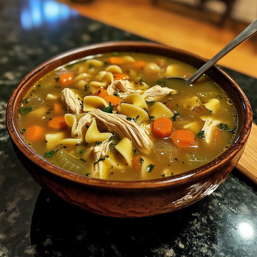 Homemade Chicken Noodle Soup