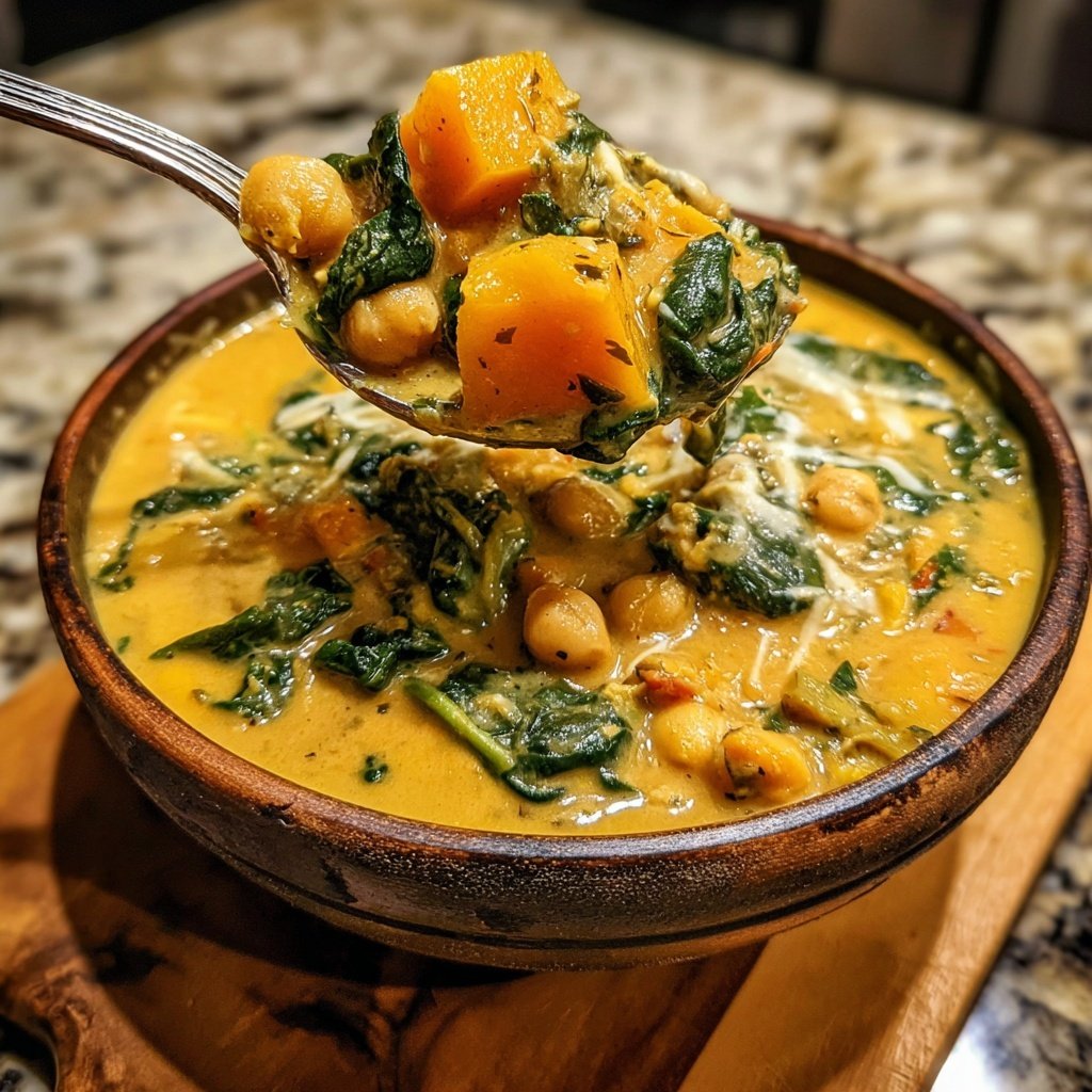 Butternut Chickpea Coconut Stew