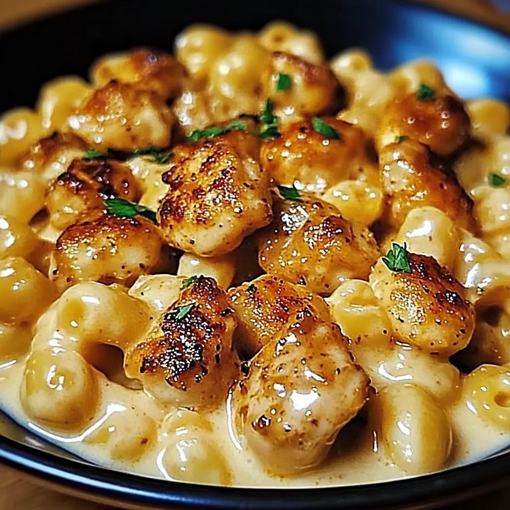 Garlic Butter Chicken Bites with Creamy Pasta: An Amazing Ultimate Recipe
