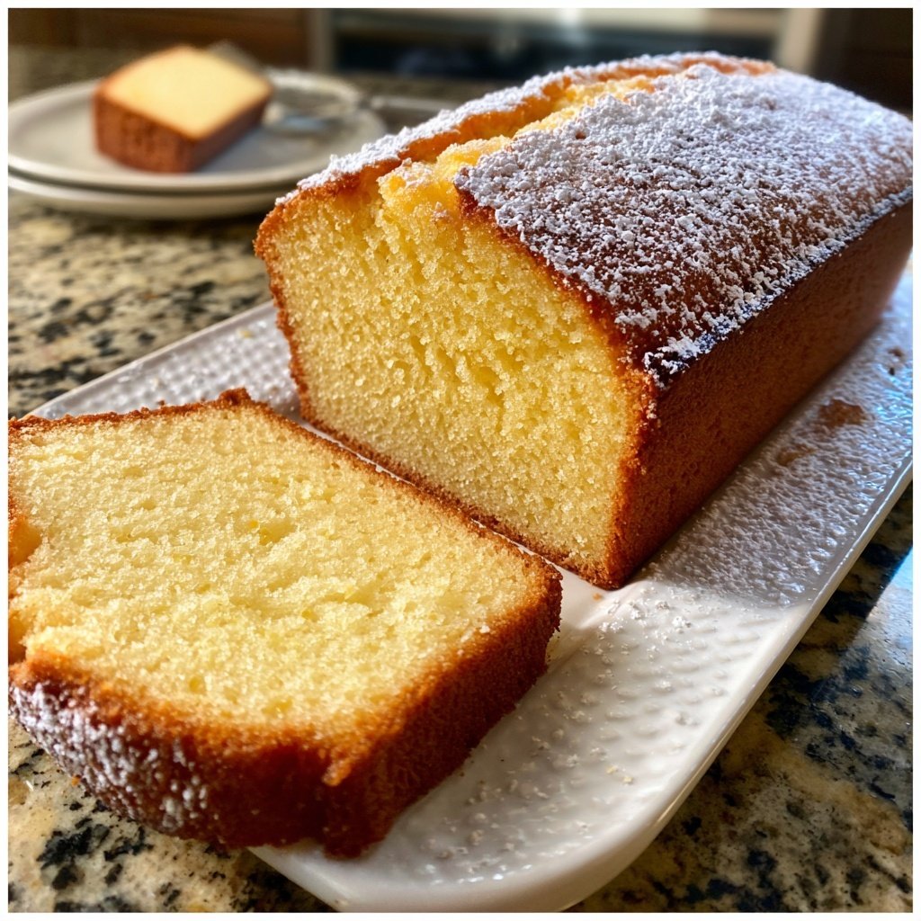 Easy Vanilla Pound Cake
