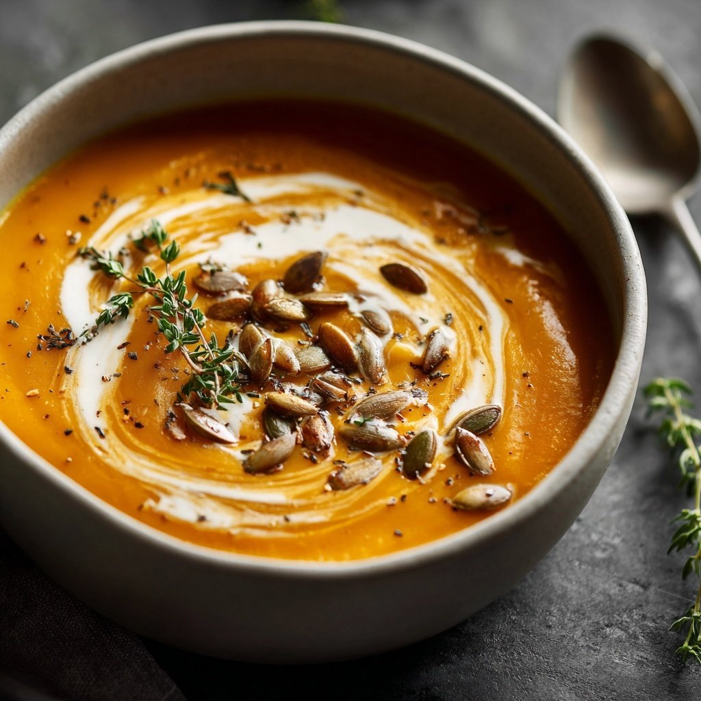Savory Butternut Squash Soup