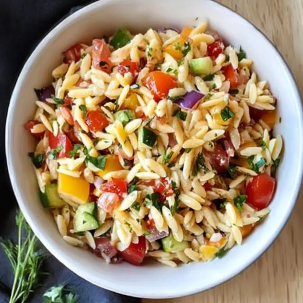 Rainbow Orzo Salad: An Incredible Ultimate Recipe to Try
