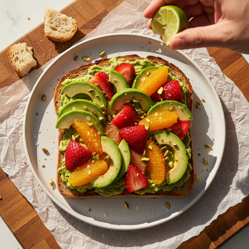 Fruity Avocado Toast Medley