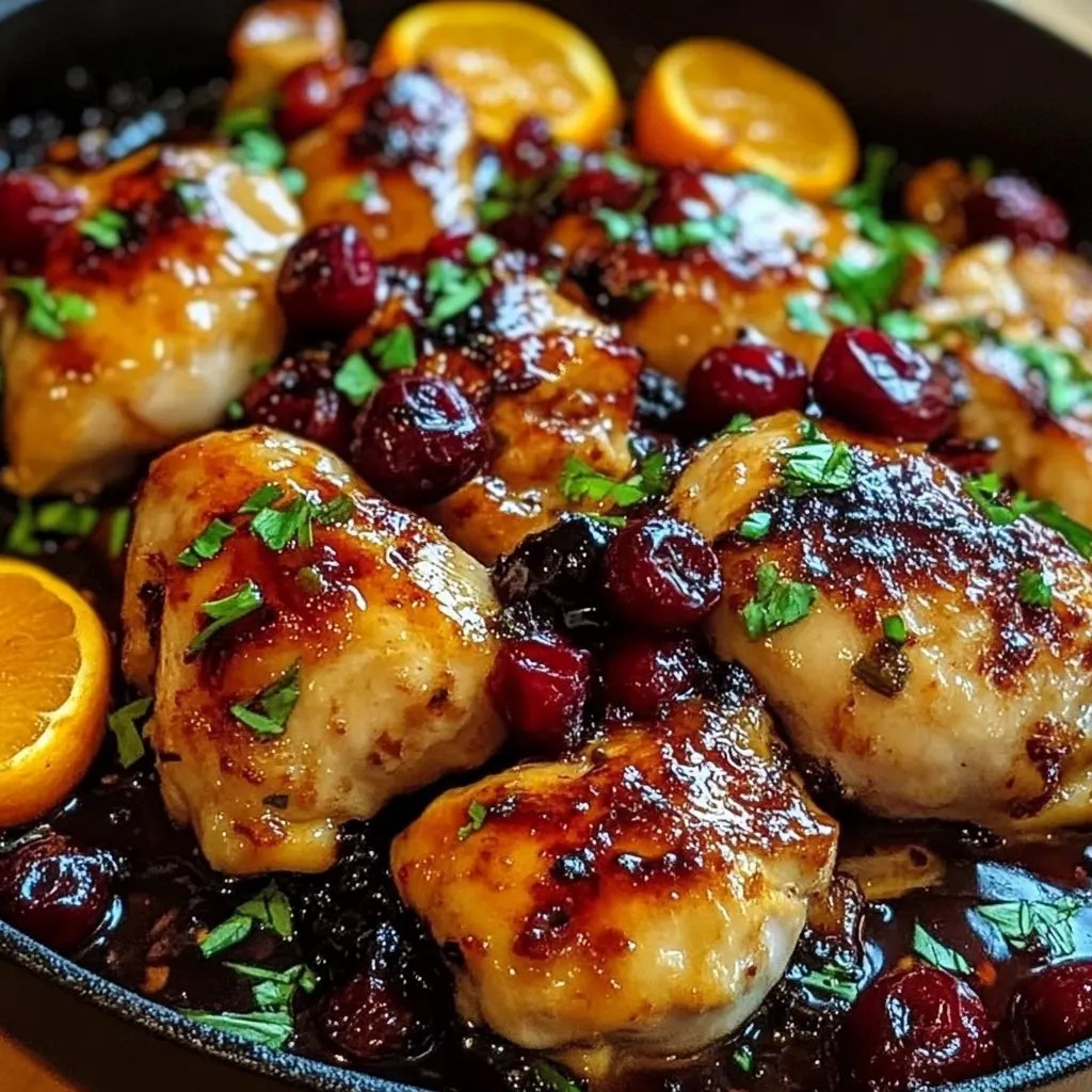 Cranberry Orange Chicken: An Amazing Ultimate Recipe