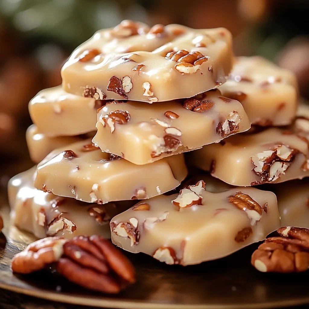 Vanilla Pecan Pralines Recipe