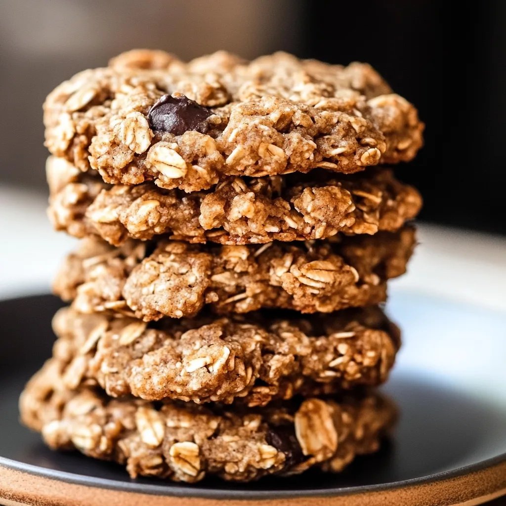 Healthy Oatmeal Protein Cookies