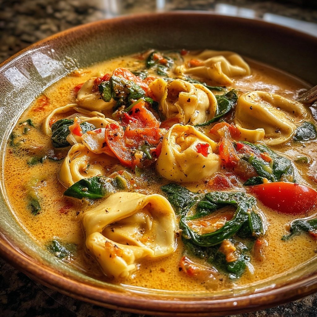 Tuscan Tortellini Soup