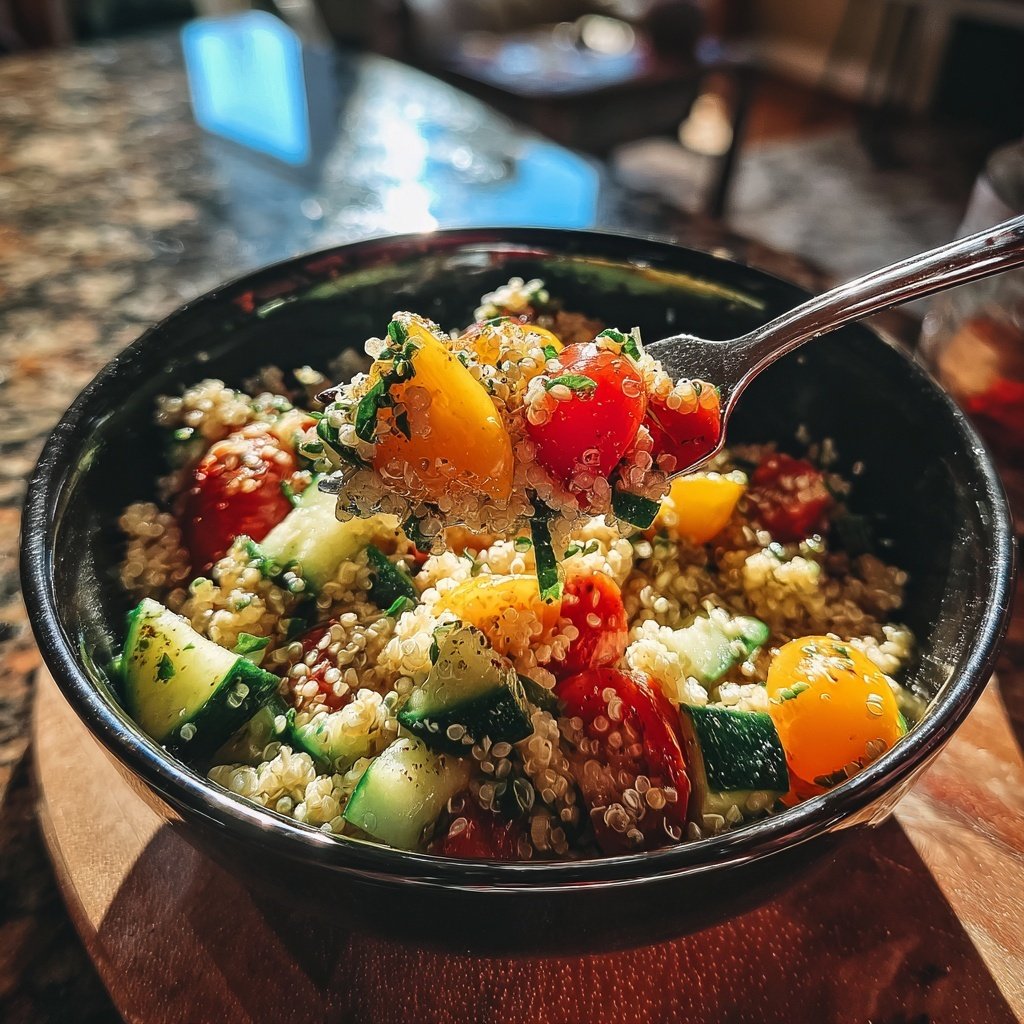 Mediterranean Quinoa Salad