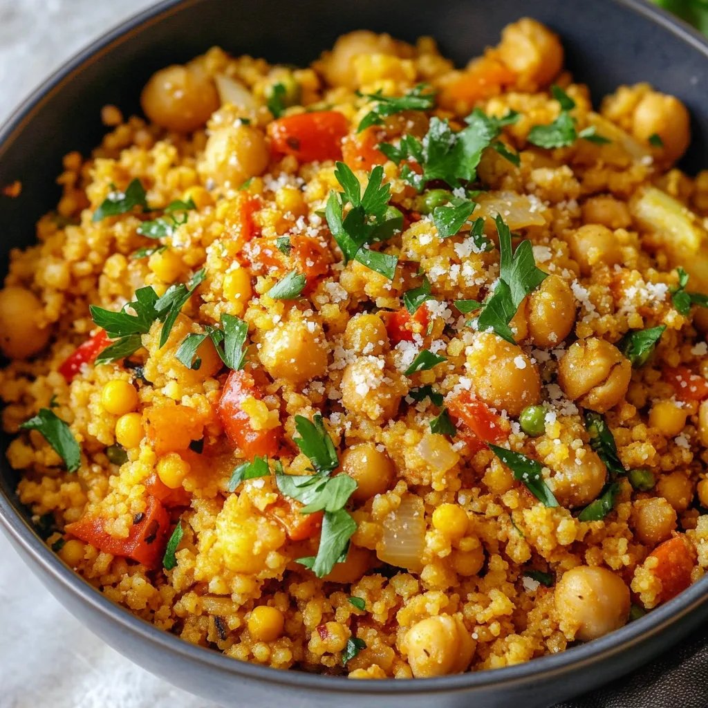Easy One-Pot Moroccan Couscous with Chickpeas: An Amazing Ultimate Recipe