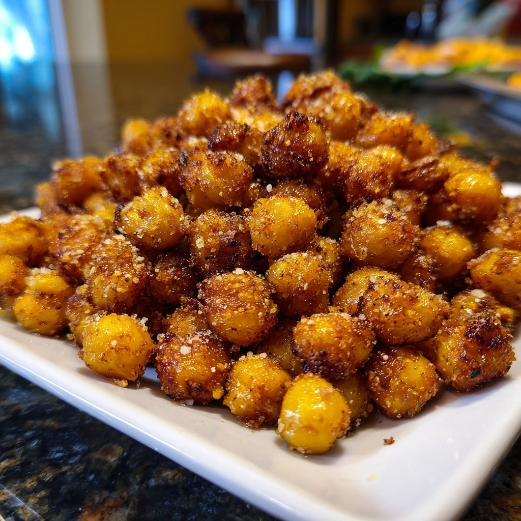 Roasted Chickpea Plant Based Parmesan