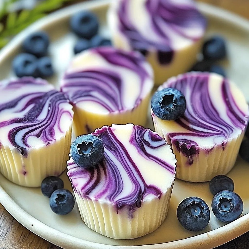 Blueberry Swirl Yogurt Bites: An Incredible Ultimate Recipe