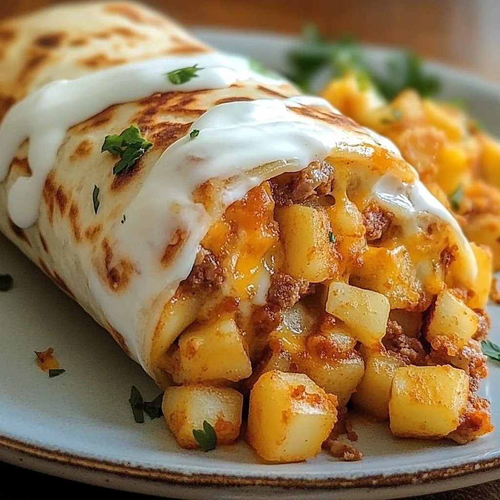 Cheesy Potato Burritos: The Amazing Ultimate Recipe for 5 Meals