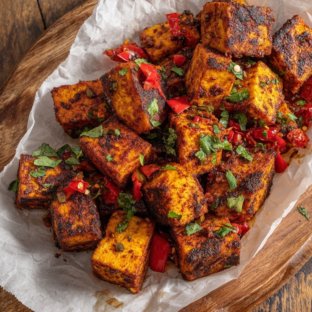 Spicy Jamaican Jerk Tofu