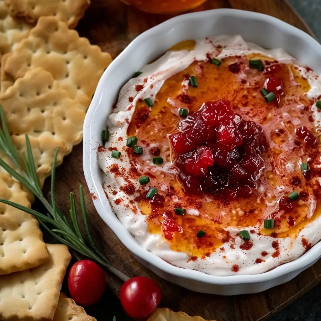 Easy Red Pepper Jelly Appetizer Dip