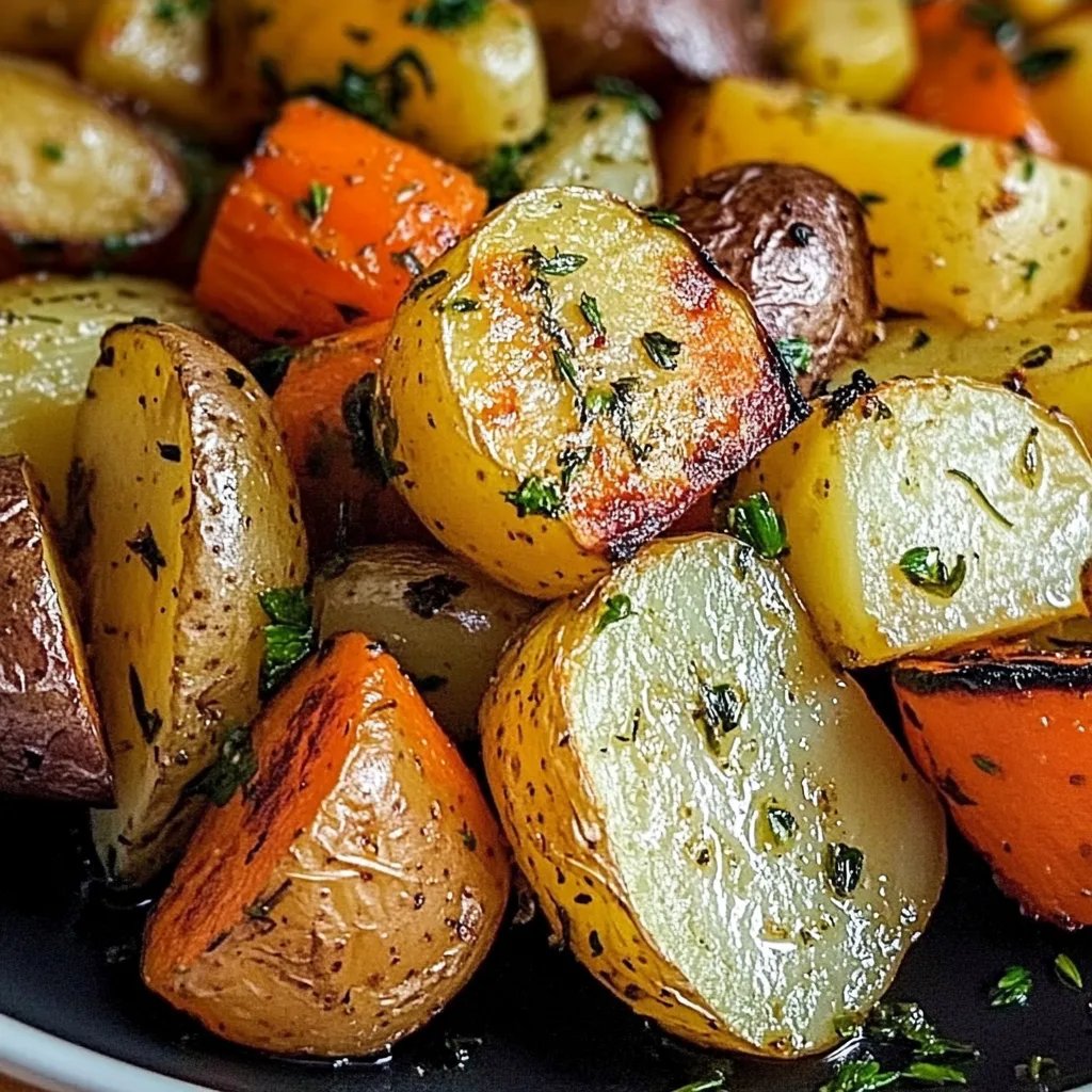 Garlic Herb Roasted Potatoes, Carrots, and Zucchini: An Amazing Ultimate Recipe