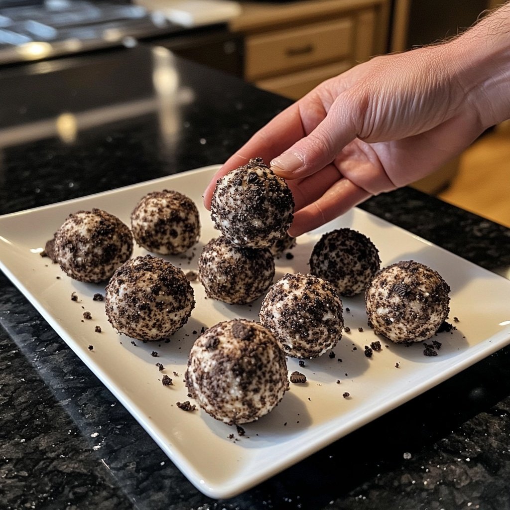 3-Ingredient No-Bake Oreo Balls