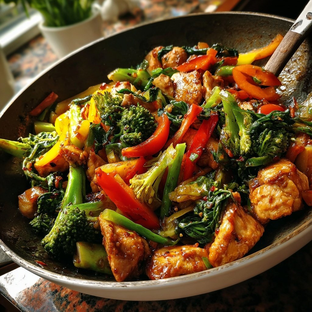Low Calorie Chicken Stir Fry