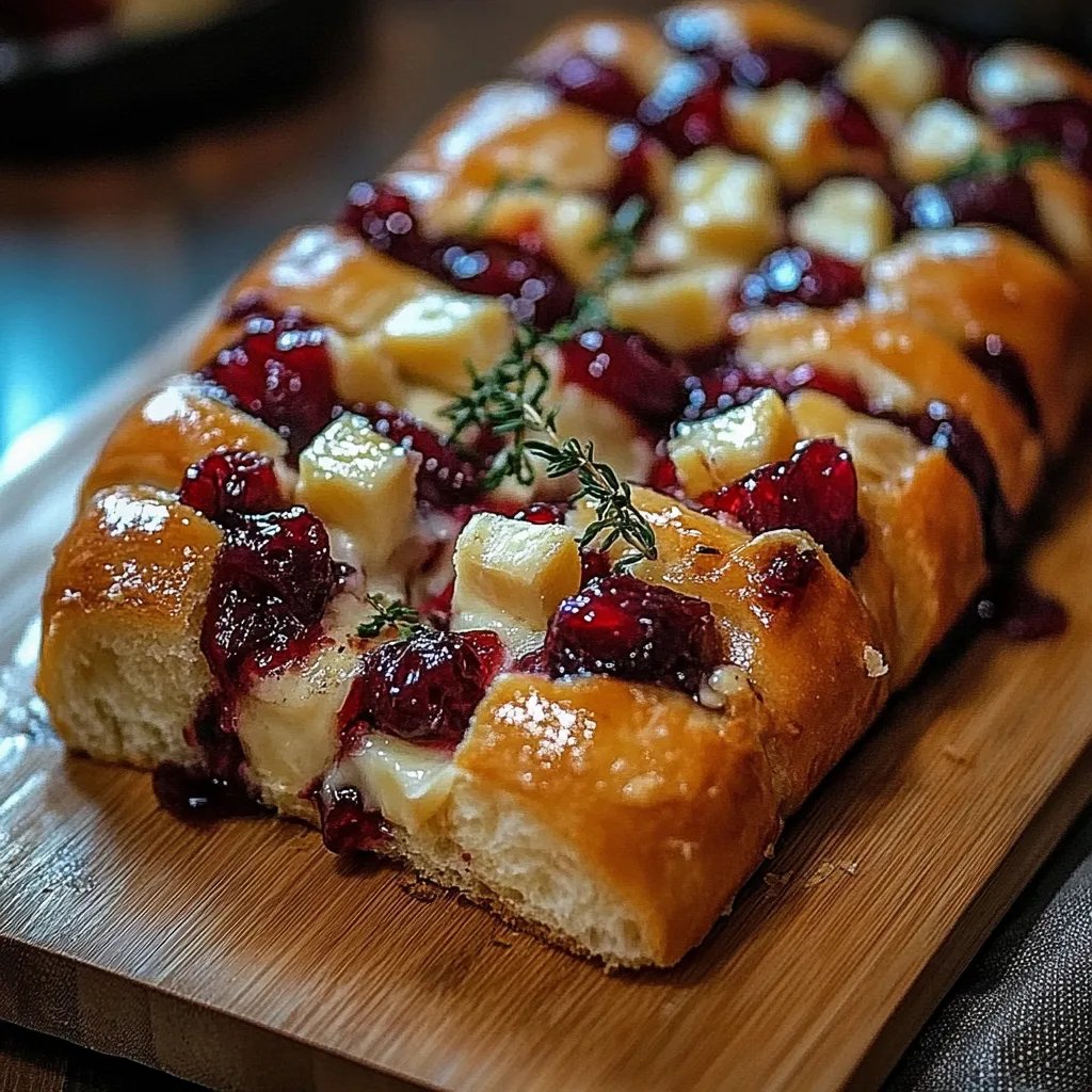 Cranberry Brie Pull-Apart Bread: An Incredible Ultimate Recipe