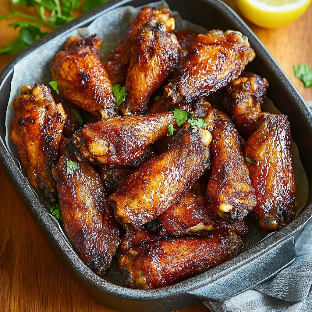 Baked Chicken Wings: The Amazing Ultimate Recipe for 10 People