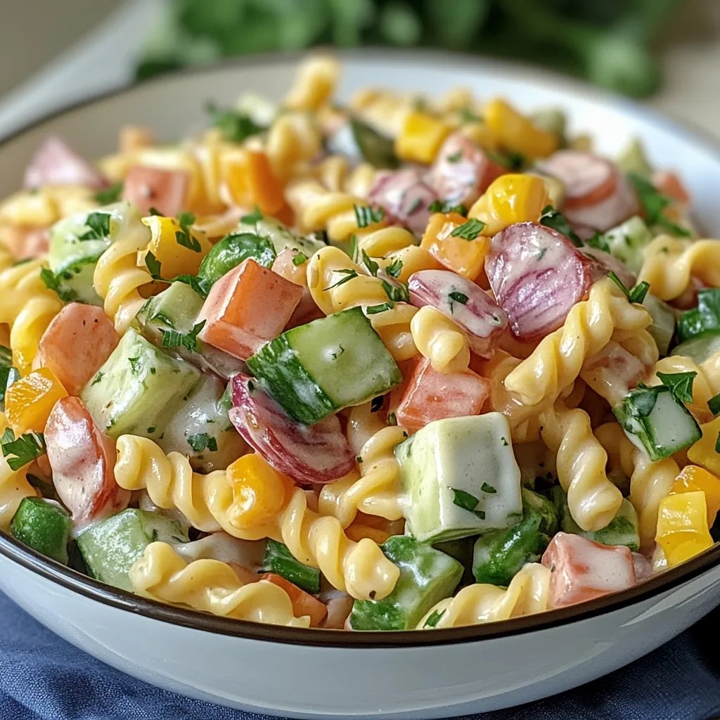 Cold Salad Recipe: An Amazing Ultimate Guide with 7 Ingredients