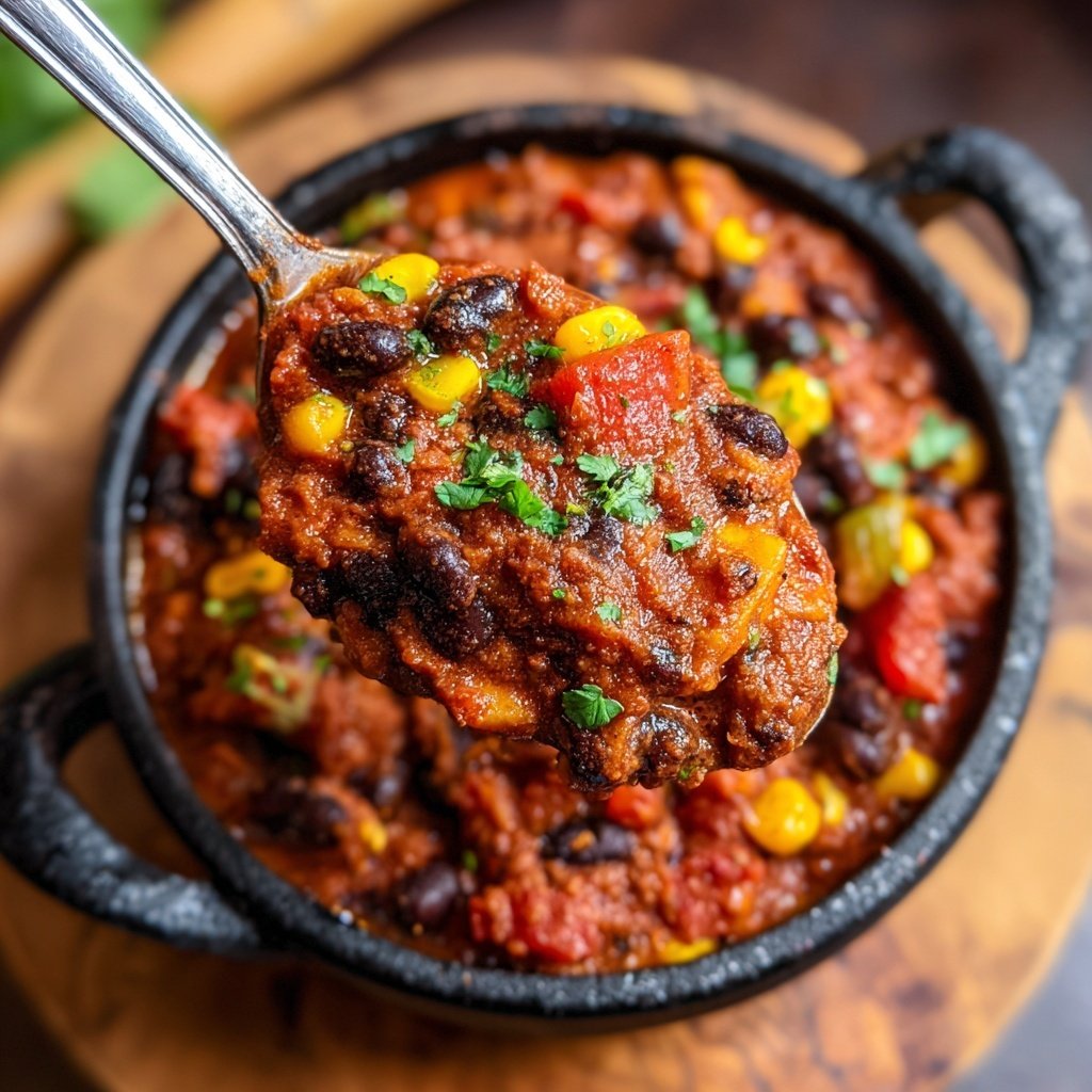 Smoky Sweet Potato Chili