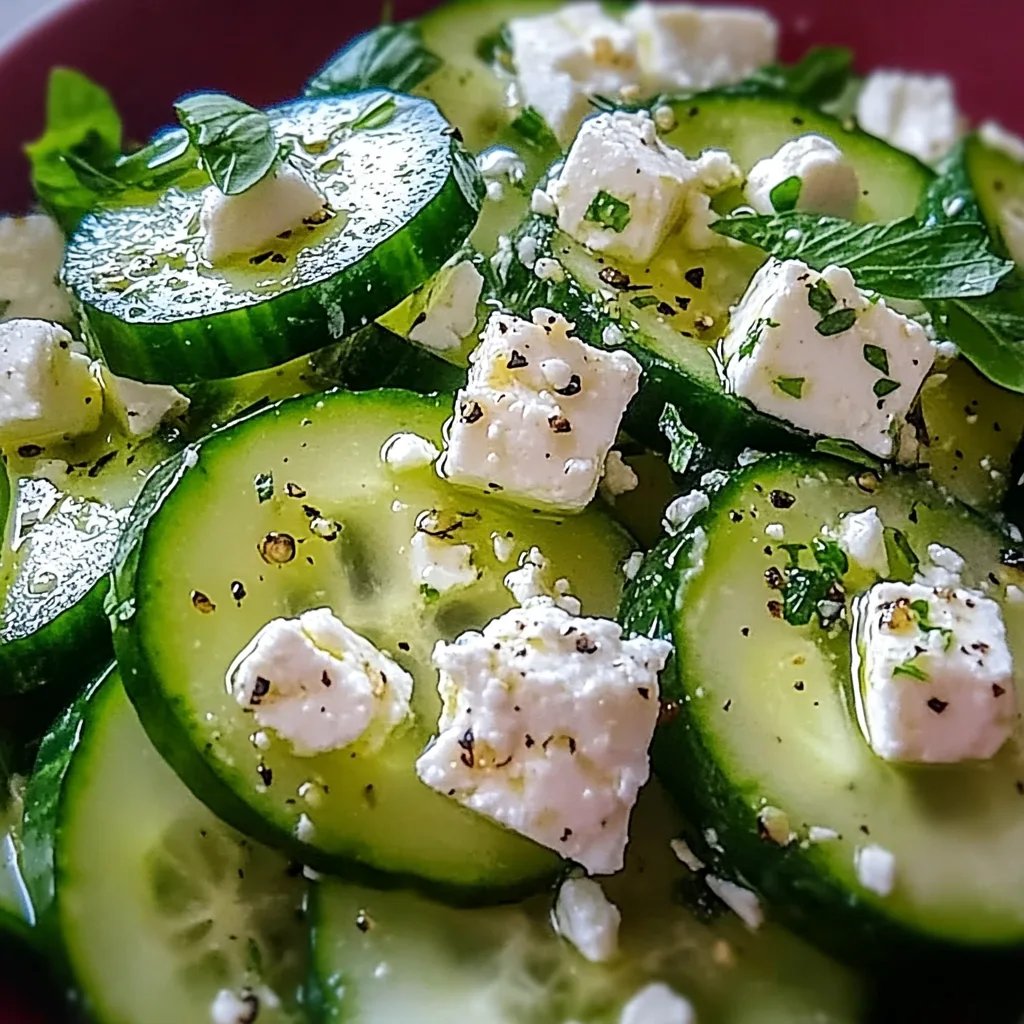 Cucumber Feta Salad: An Incredible Essential Recipe You’ll Adore