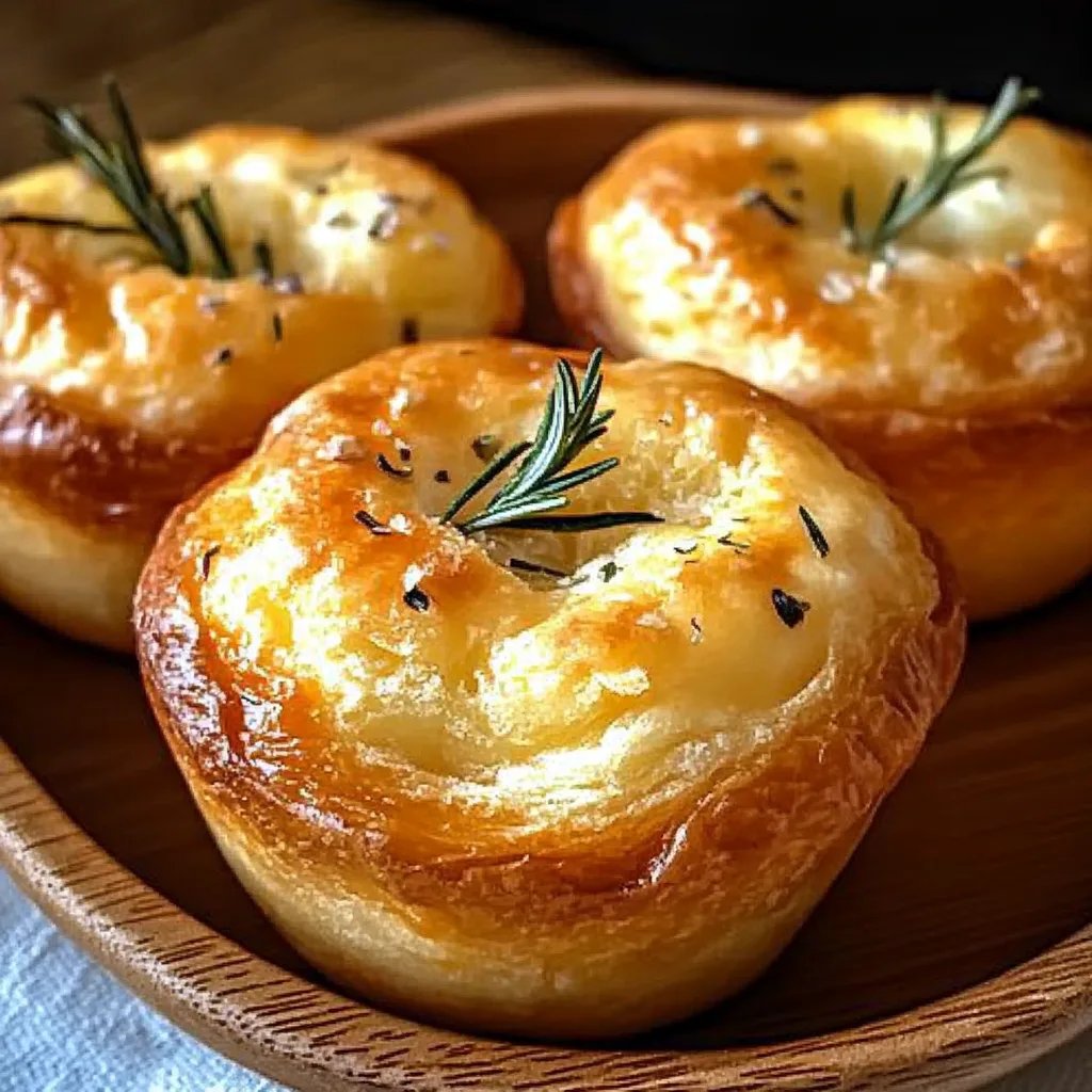 Golden Crust Garlic Rosemary Focaccia Muffins: An Incredible Ultimate Recipe