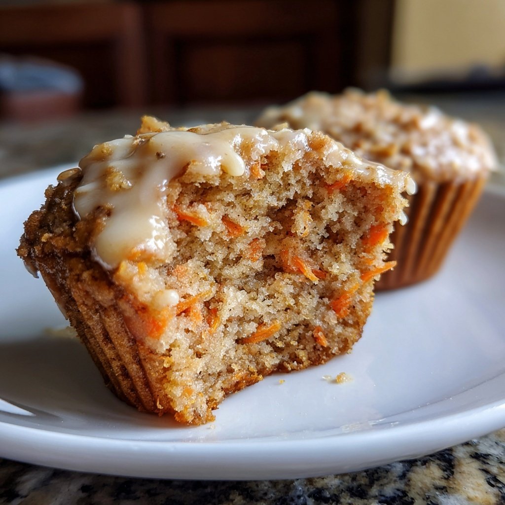 Carrot Banana Cupcake Fusion