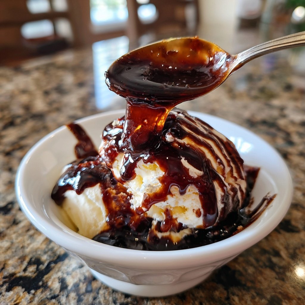 Strawberry Balsamic Glaze for Vanilla Ice Cream​