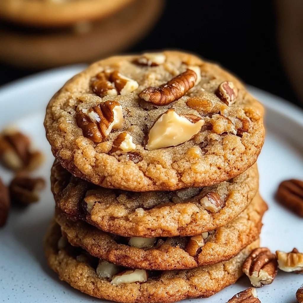 Irresistible Butter Pecan Cookies