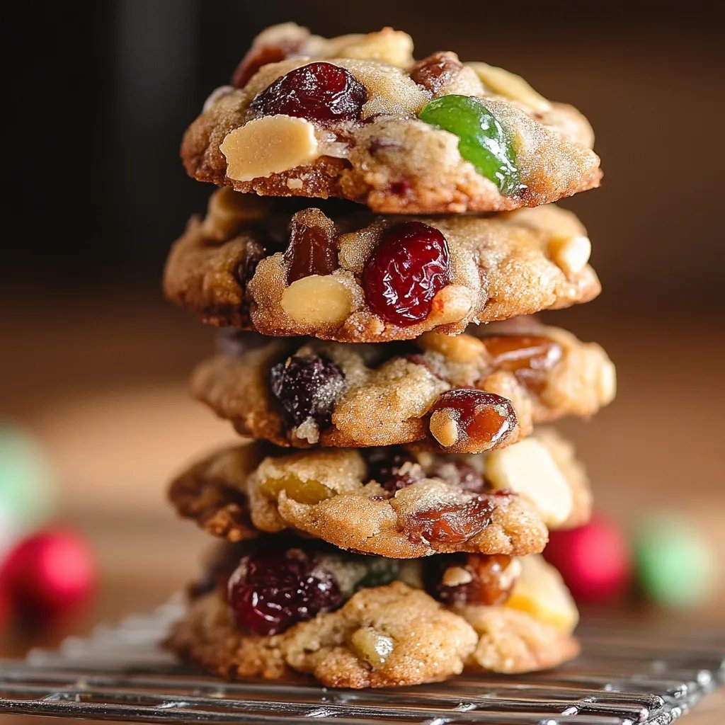 Easy Christmas Fruitcake Cookies: An Amazing Ultimate Recipe