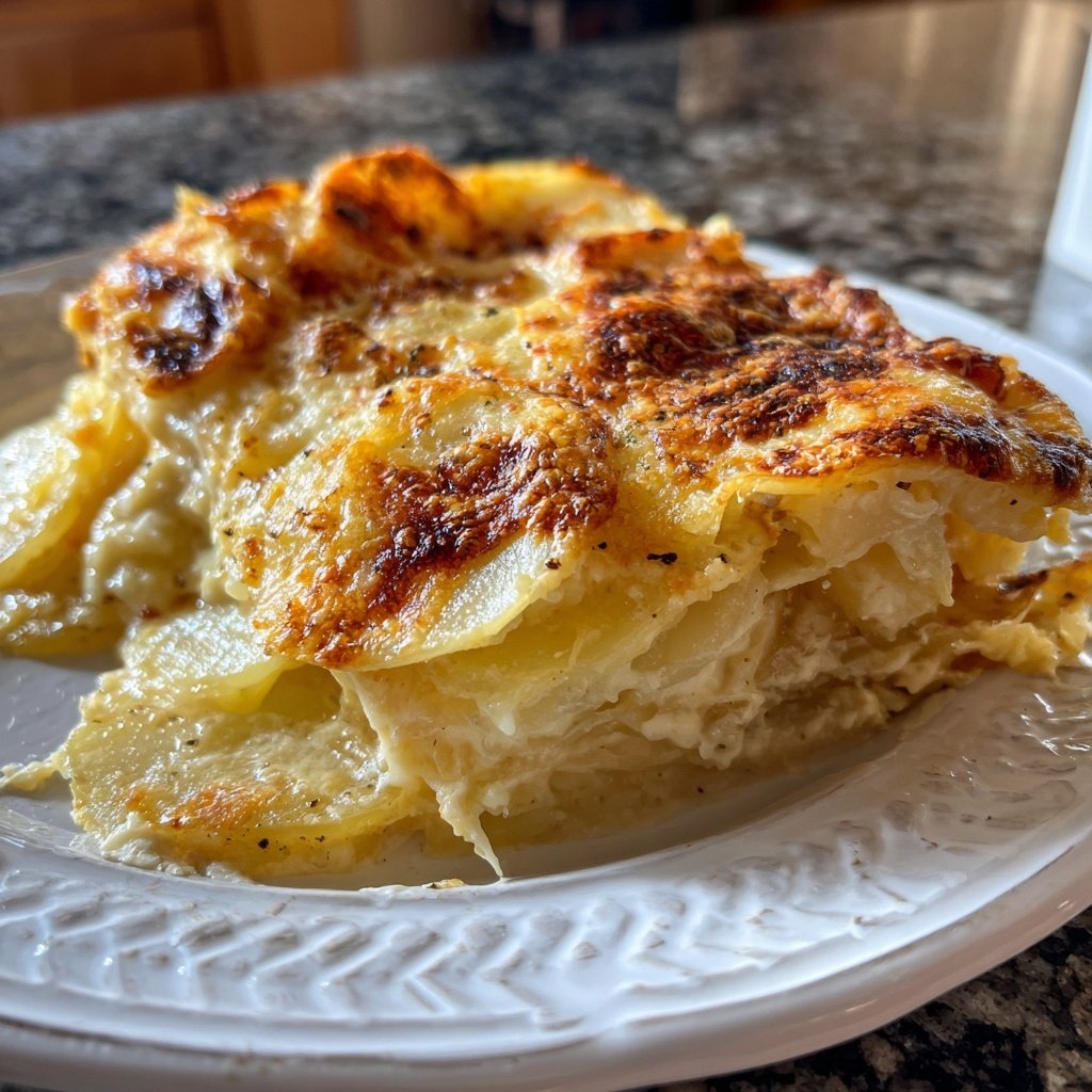 Potatoes Au Gratin with Gruyere