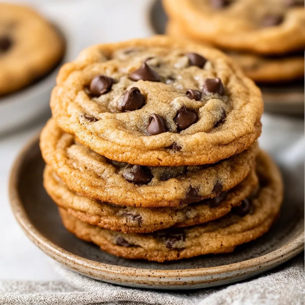 Soft & Chewy Dairy-free Chocolate Chip Cookies