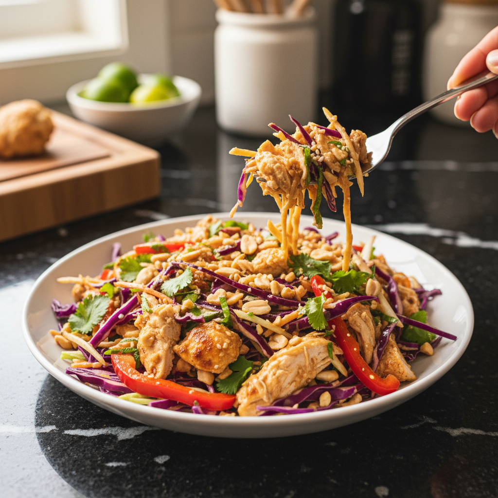 Crunchy Asian Chicken Salad