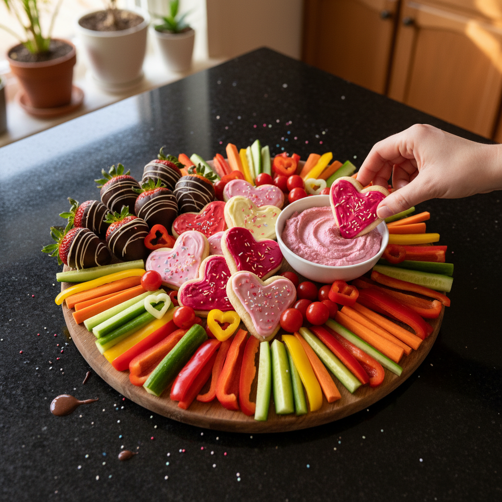 Curated Valentine’s Snack Platter