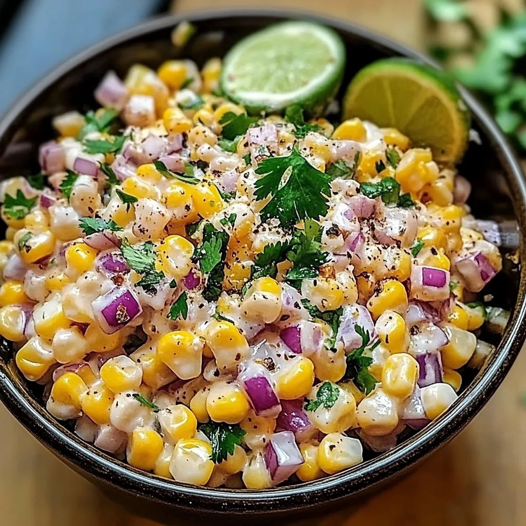 Vibrant Mexican Street Corn Salad: An Incredible Ultimate Recipe