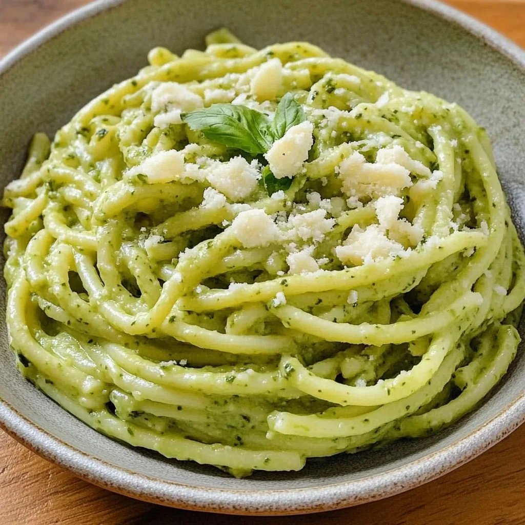 Creamy Green Spaghetti: An Incredible Ultimate Recipe