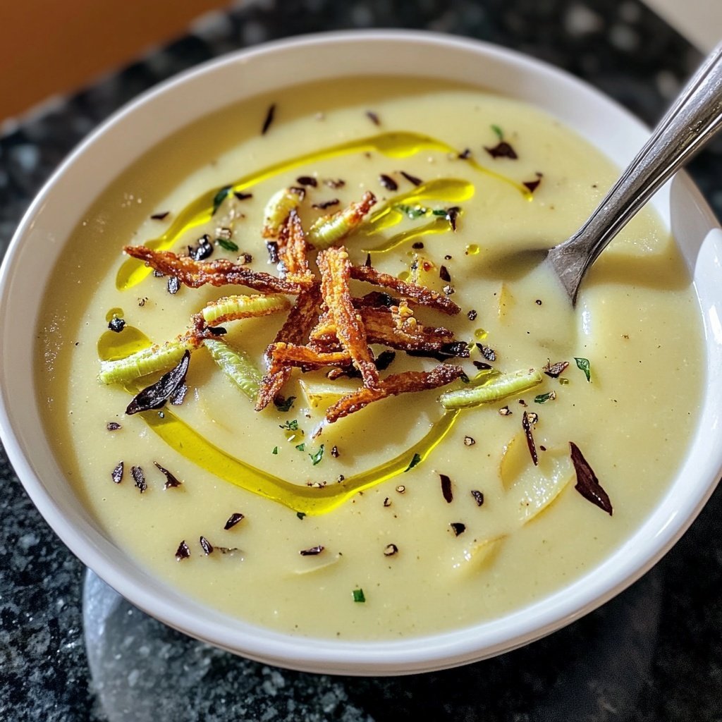 Creamy Potato Leek Soup