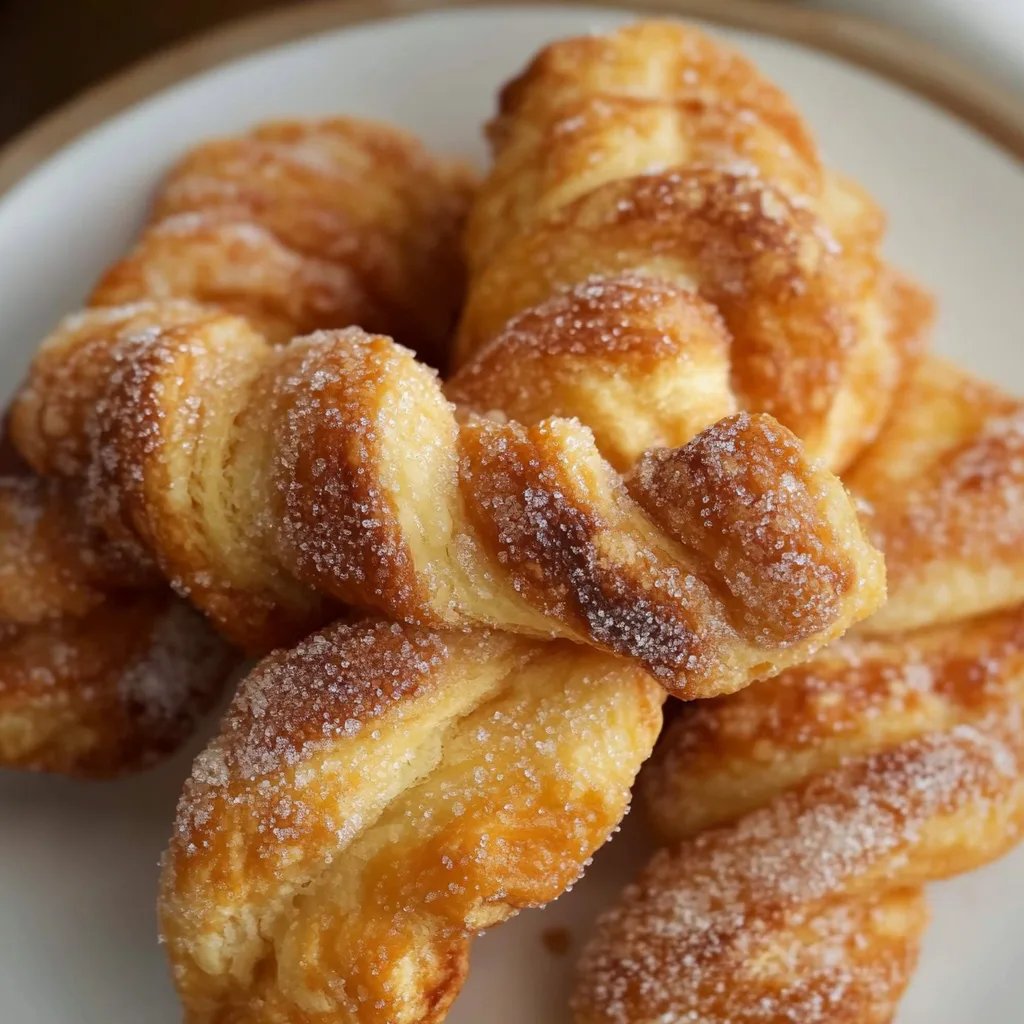 Puff Pastry Cinnamon Sugar Twists