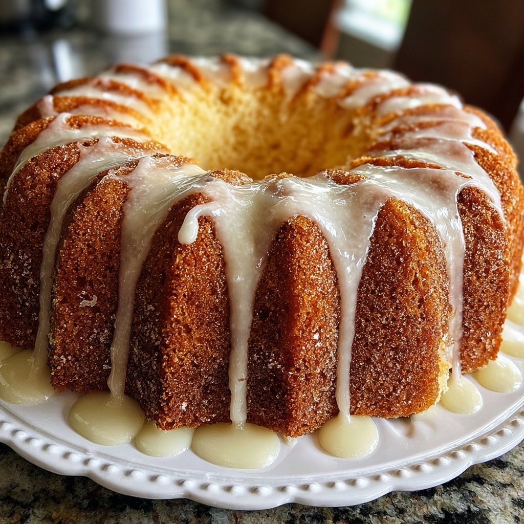 Moist Vanilla Bean Pound Cake